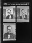 John T. Barnhill and Harold Bogart Moose Head (3 Negatives) (October 18, 1962) [Sleeve 57, Folder d, Box 28]